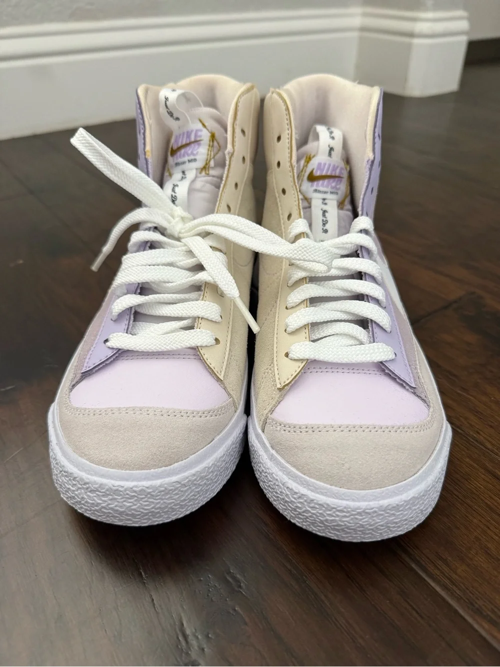 Nike Blazer Mid ’77 – Girls 6.5Y | Never Worn | Pastel Lavender/Cream